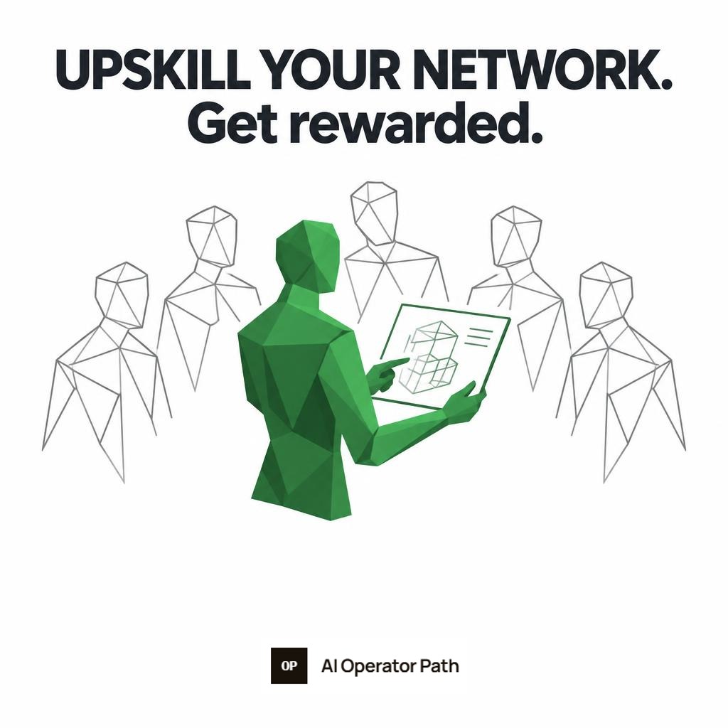 Upskill your network. Get rewarded.